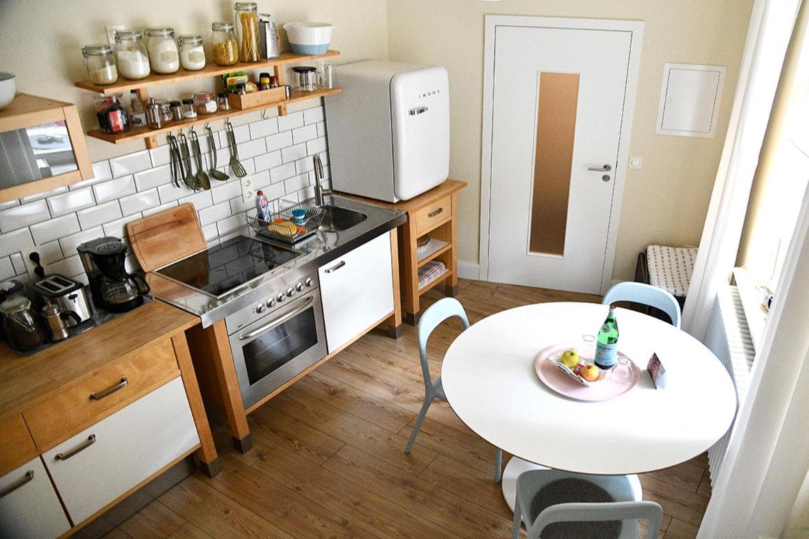 Jethon Studio-Appartement Im Gruenen Bernburg Luaran gambar